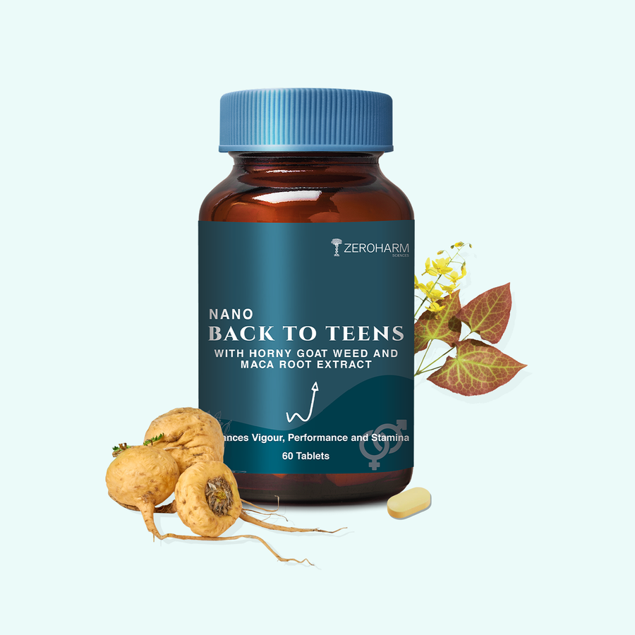 Back to Teens: Men's Vitality Support Capsules
