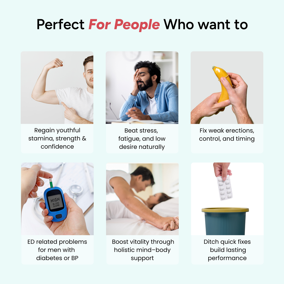 Back to Teens: Men's Vitality Support Capsules